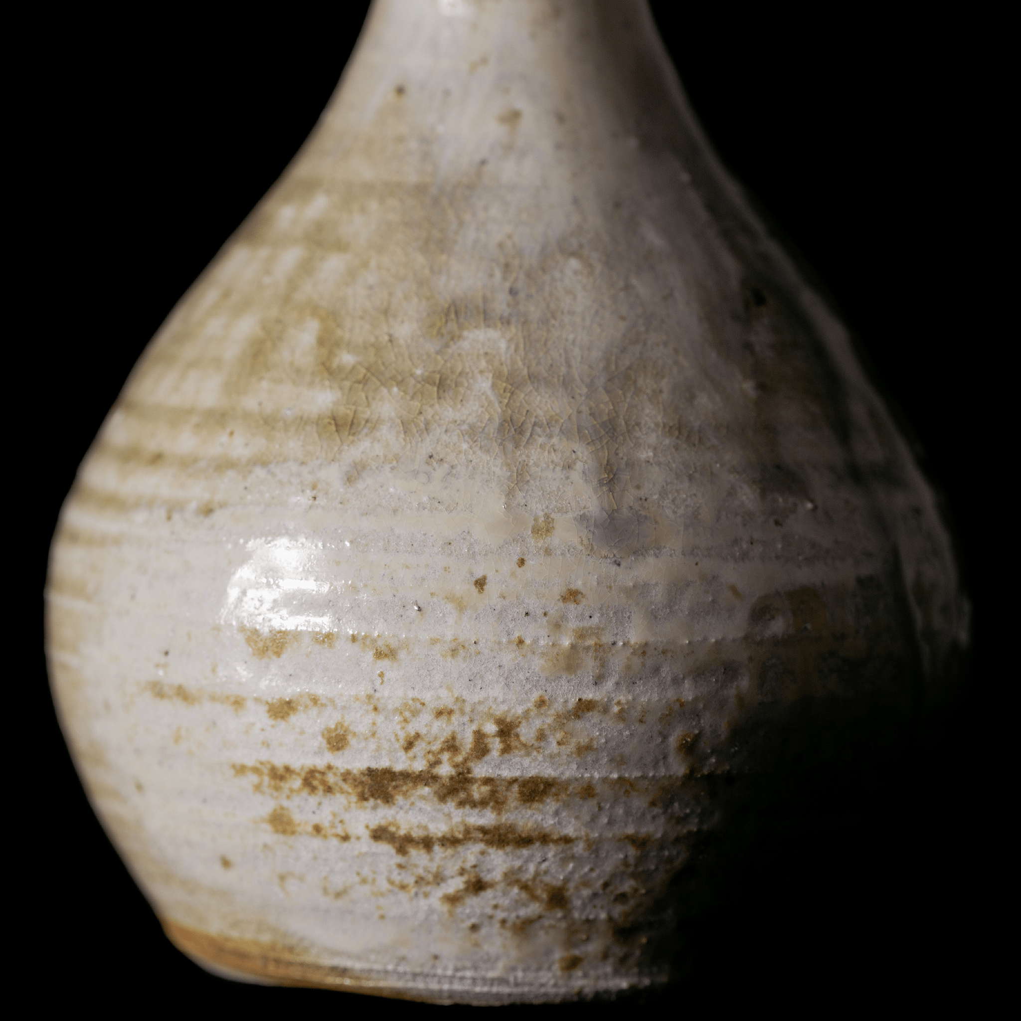 Wheel Thrown Tokkuri Bottle No.123/24 - huba.studio