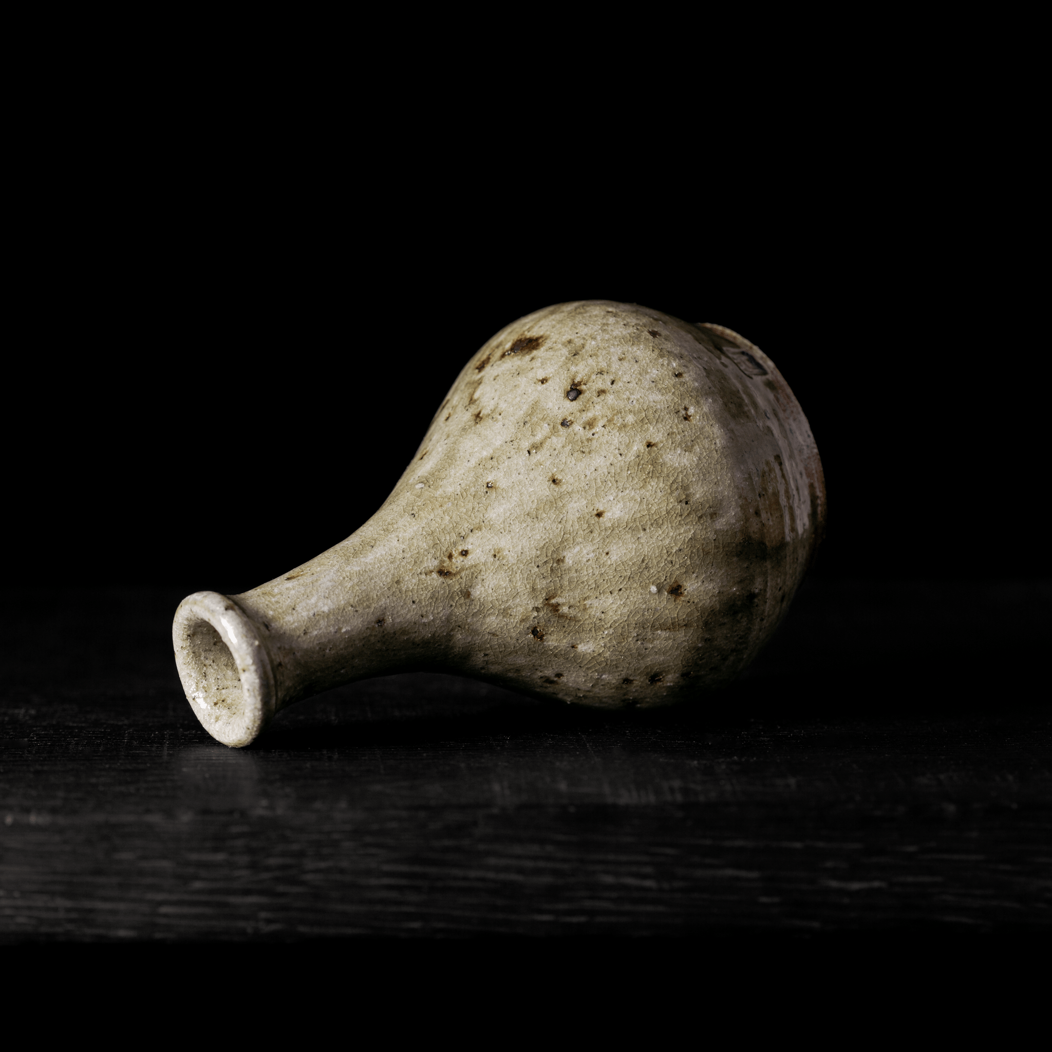 Wheel Thrown Tokkuri Bottle No.124/24 - huba.studio