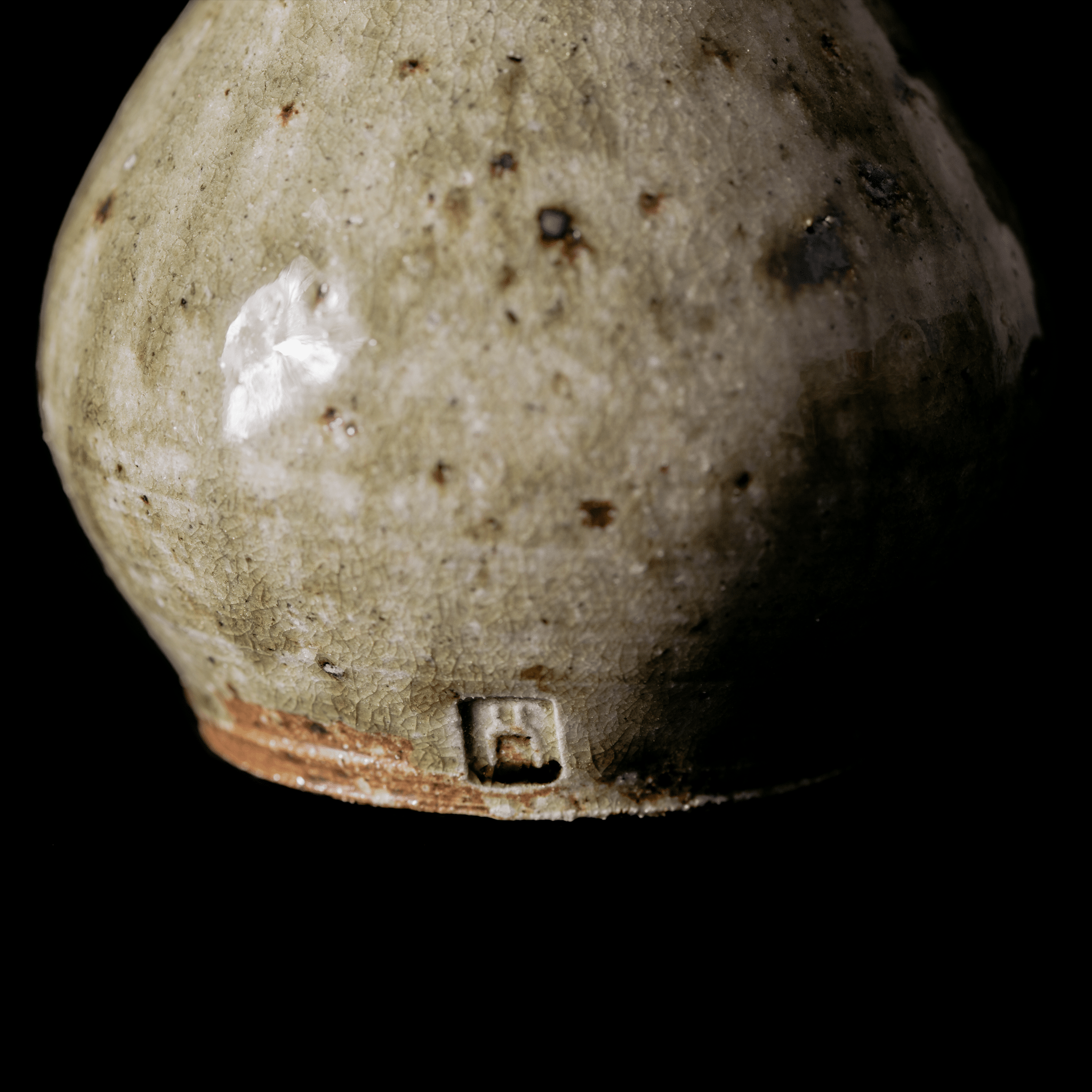 Wheel Thrown Tokkuri Bottle No.124/24 - huba.studio