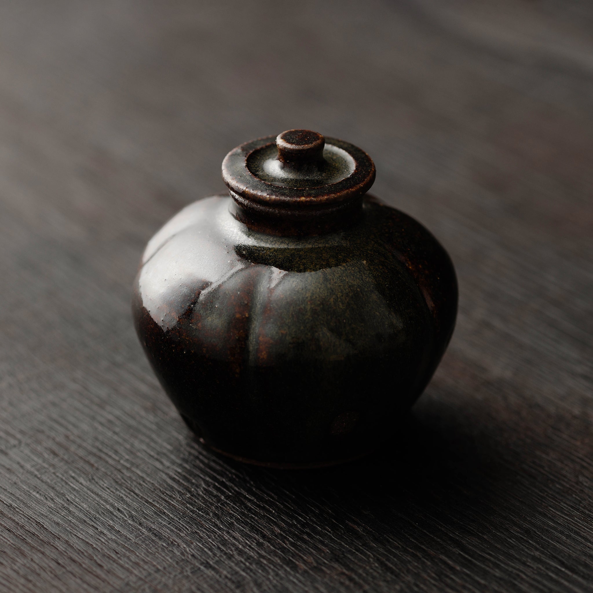 Wood - fired Tea Caddy No.144/25 - huba.studio