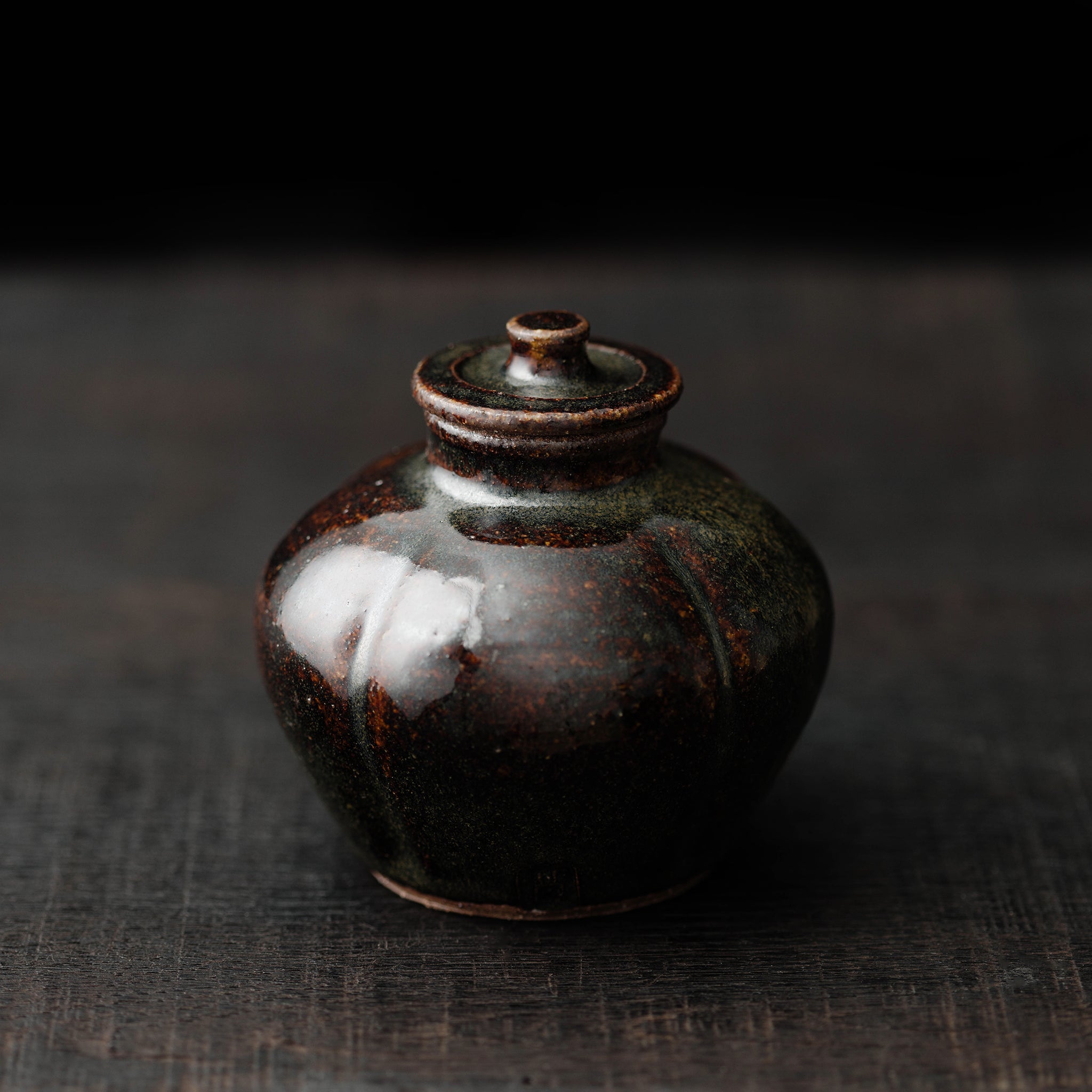 Wood - fired Tea Caddy No.144/25 - huba.studio