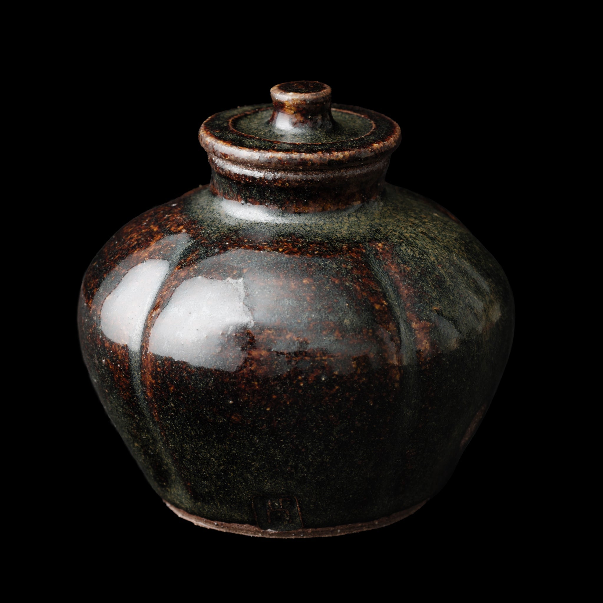 Wood - fired Tea Caddy No.144/25 - huba.studio