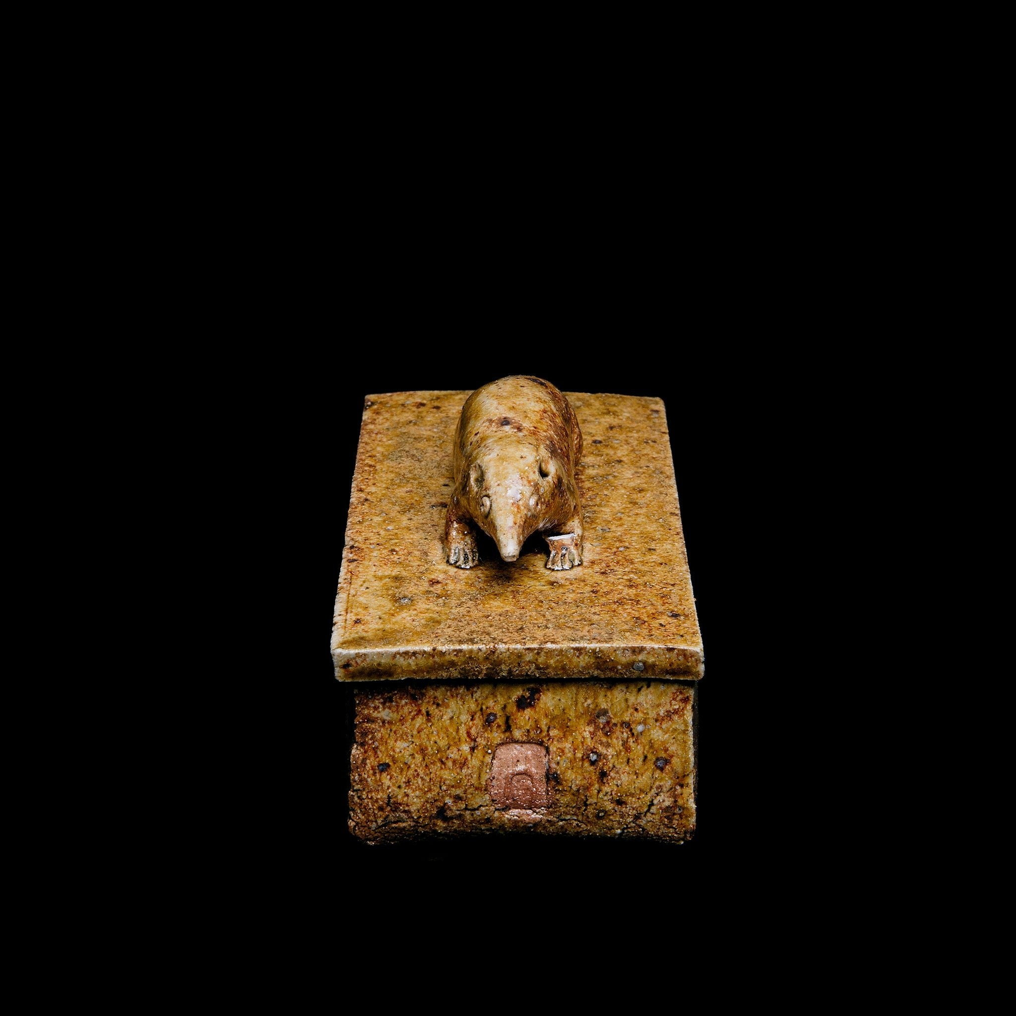 Box With a Shrew Motif No.25/22 - huba.studio