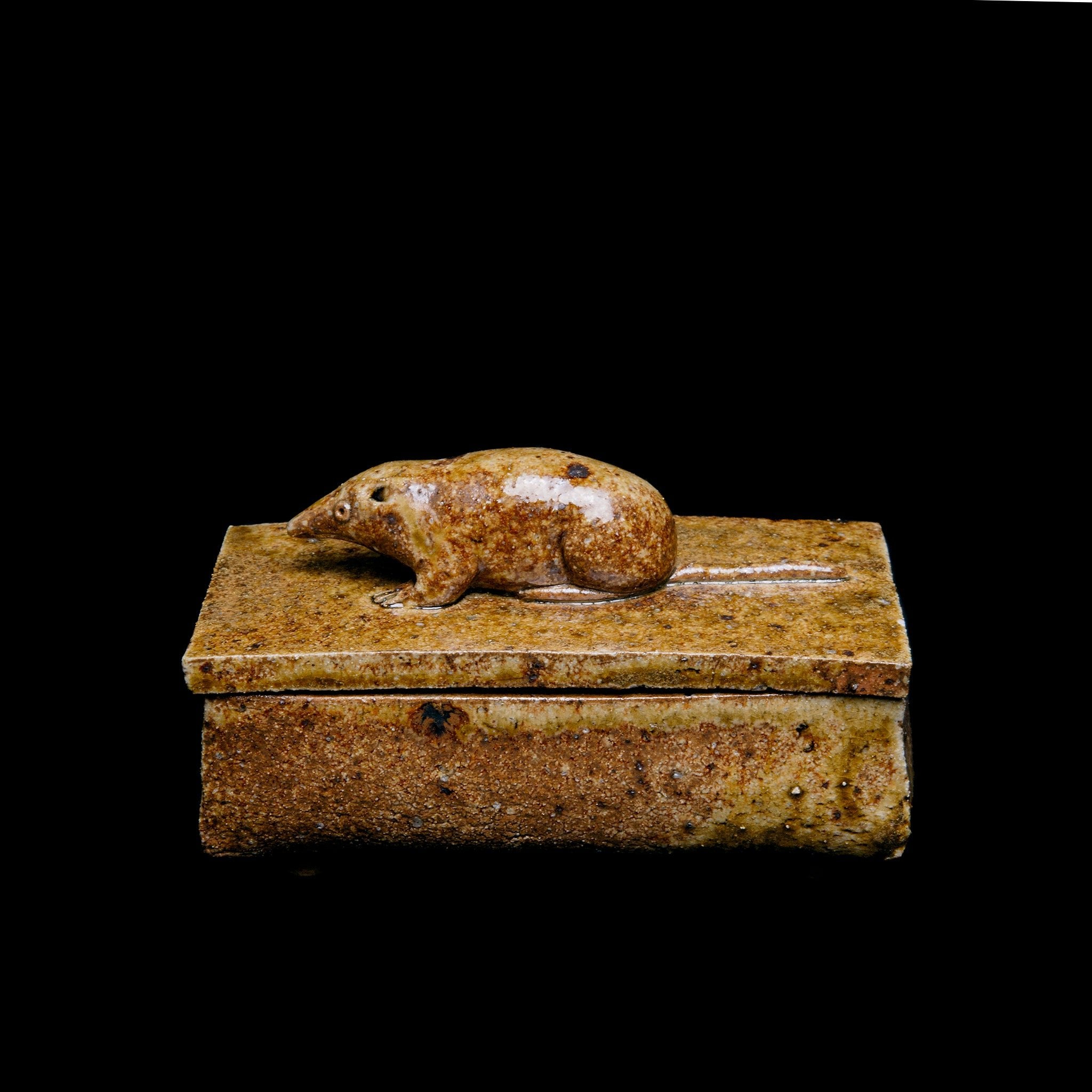 Box With a Shrew Motif No.25/22 - huba.studio