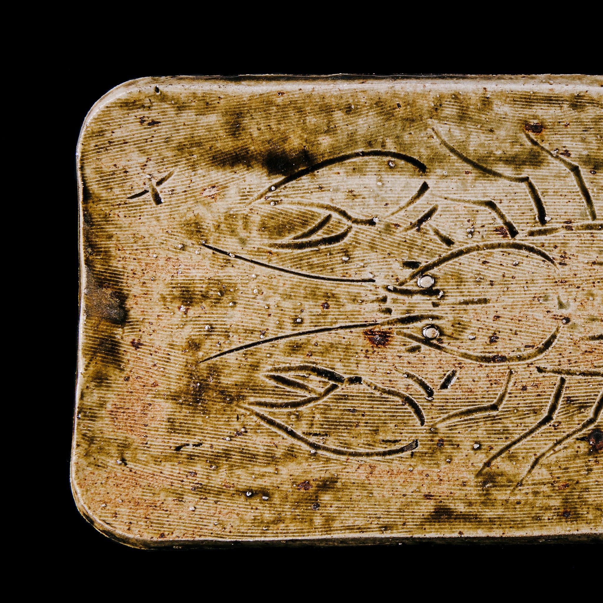 Dish With A Crayfish Motif No.51/22 - huba.studio