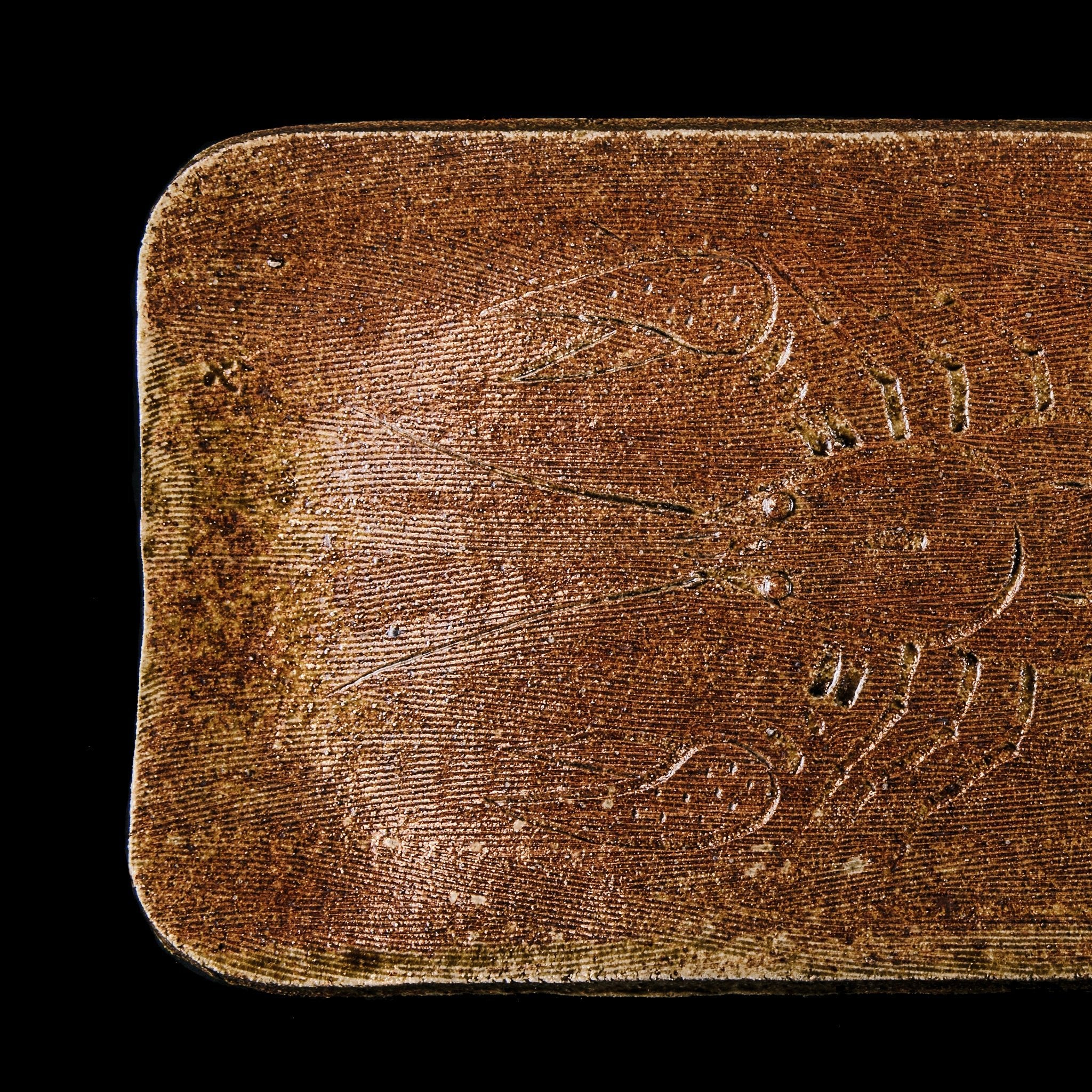 Dish With A Crayfish Motif No.54/22 - huba.studio