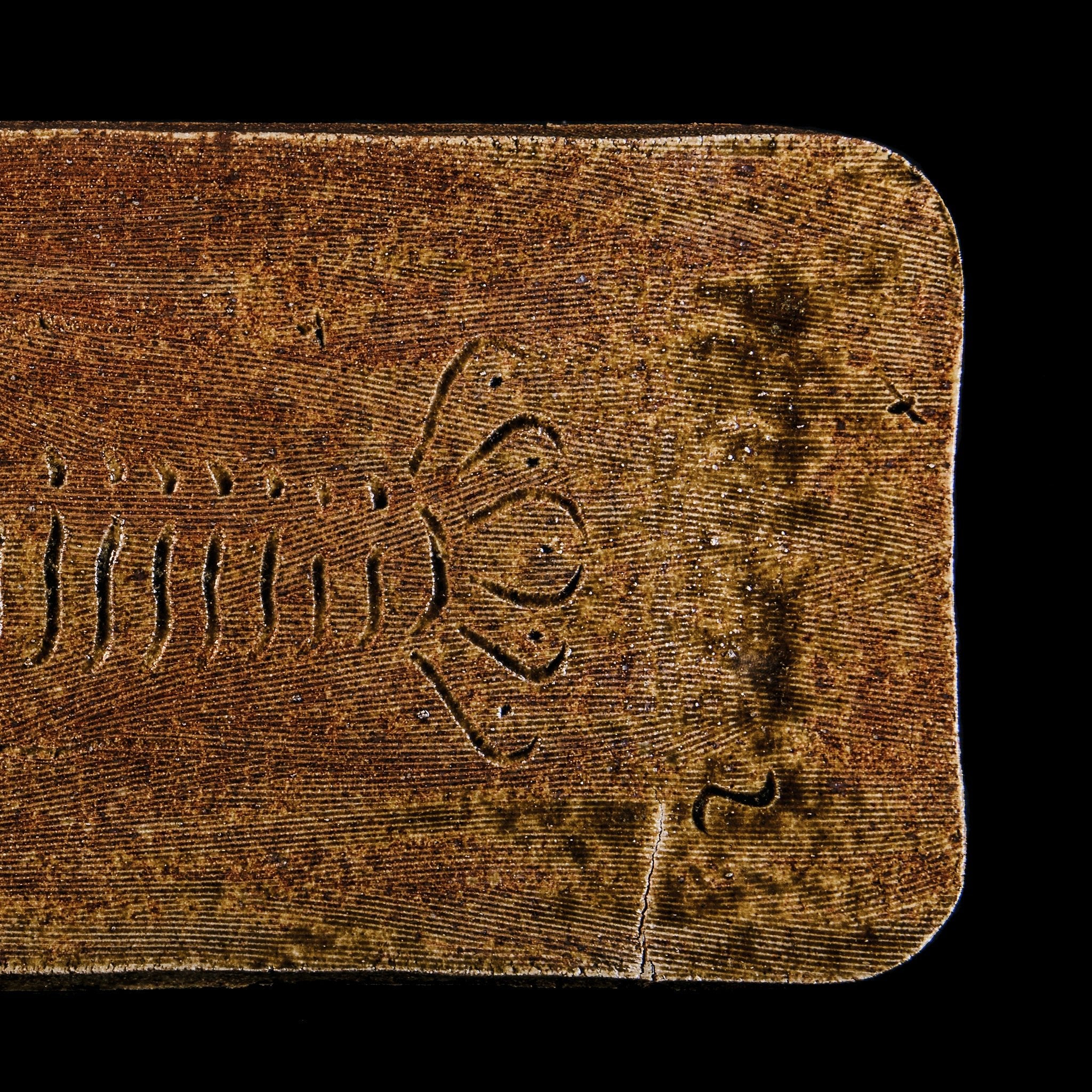 Dish With A Crayfish Motif No.54/22 - huba.studio