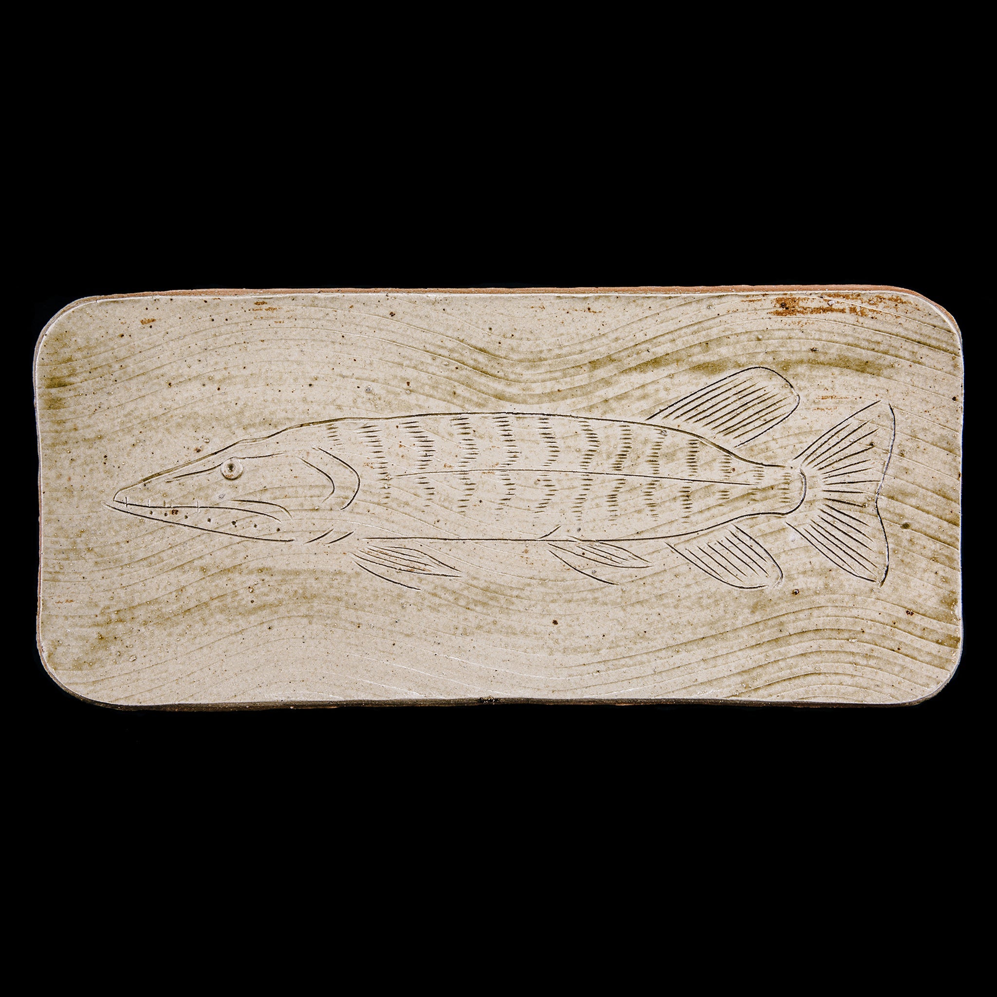 Dish With A Fish Motif No.49/22 - huba.studio