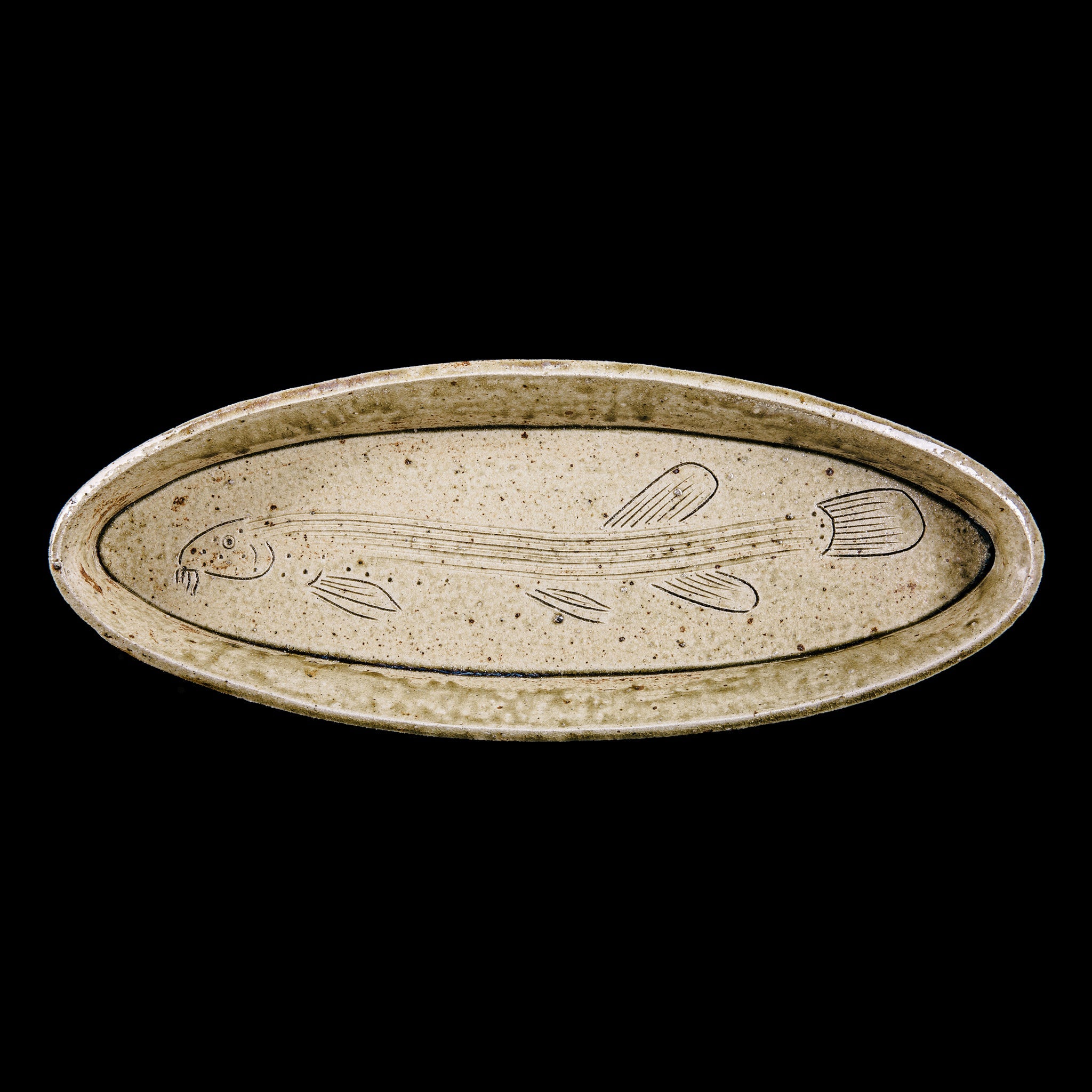 Dish With a Fish Motif No.84/22 - huba.studio