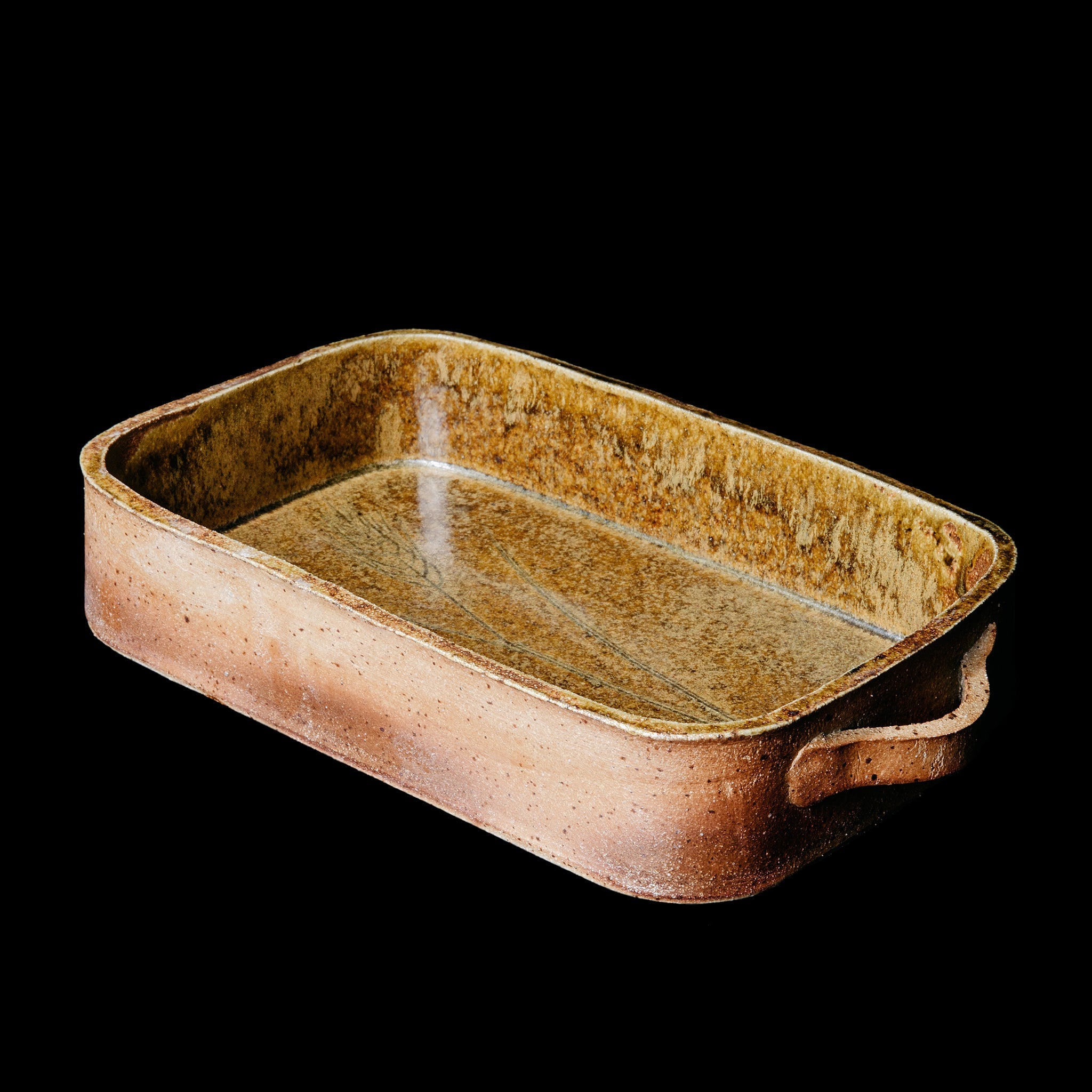 Dish With a Wheat Motif No.162/22 - huba.studio