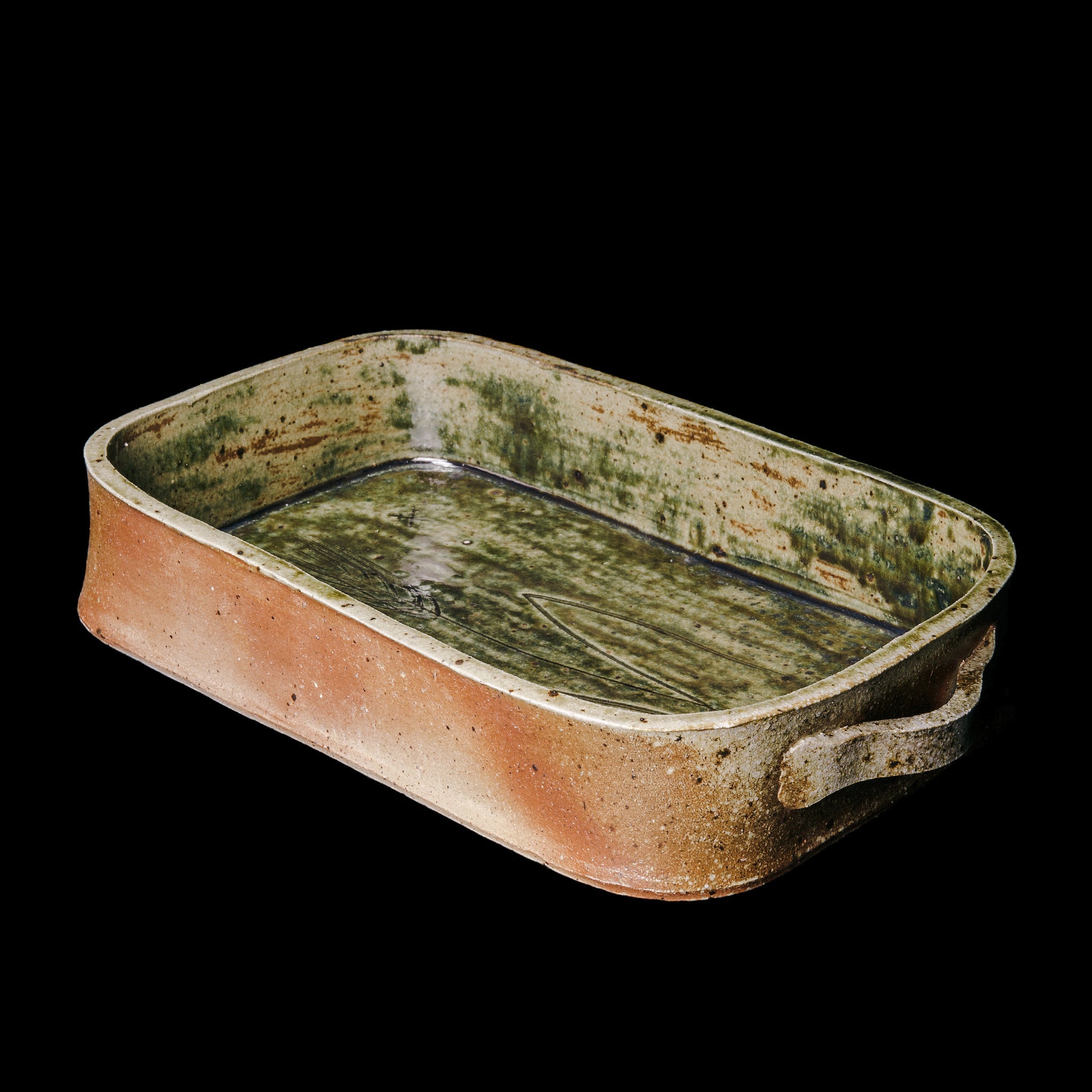 Dish With a Wheat Motif No.163/22 - huba.studio