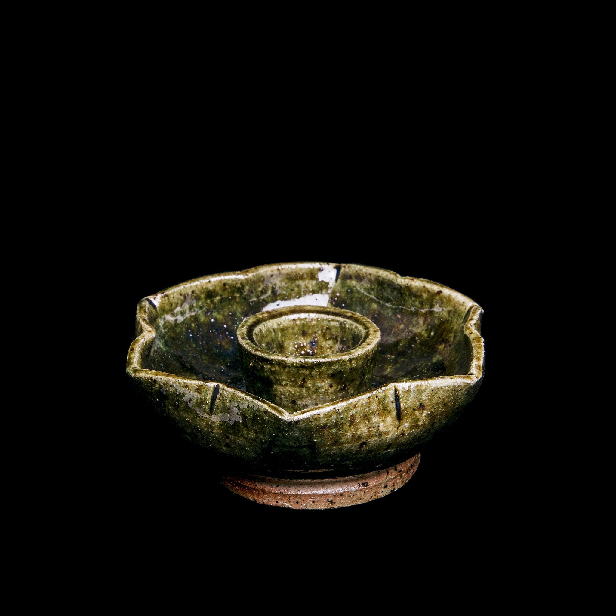 Wheel Thrown Candlestick No.47/22 - huba.studio