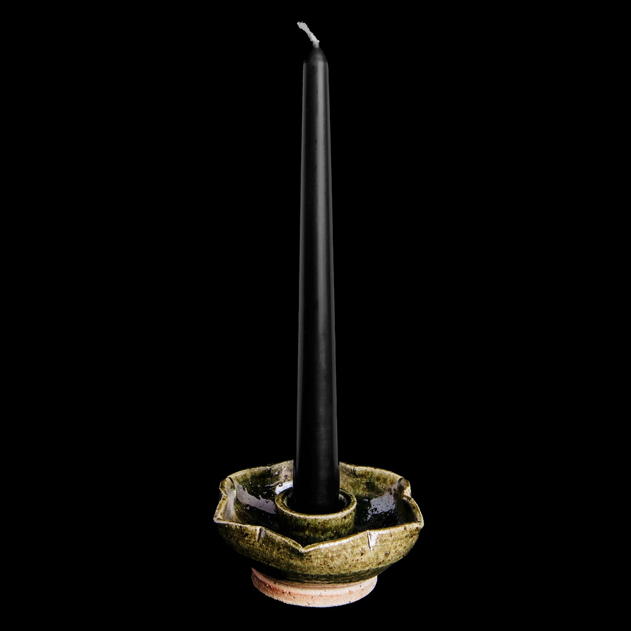 Wheel Thrown Candlestick No.47/22 - huba.studio