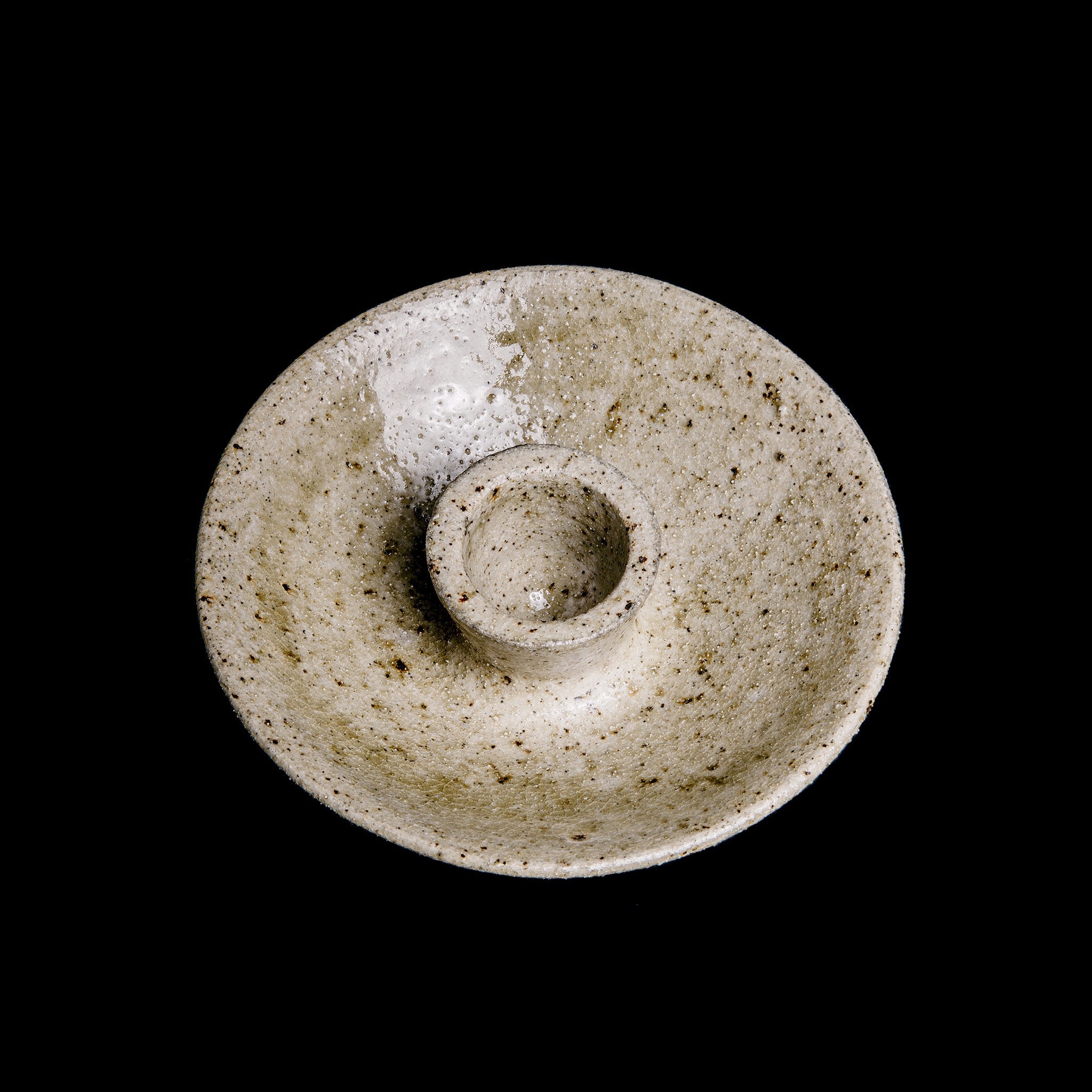 Wheel Thrown Candlestick No.48/22 - huba.studio