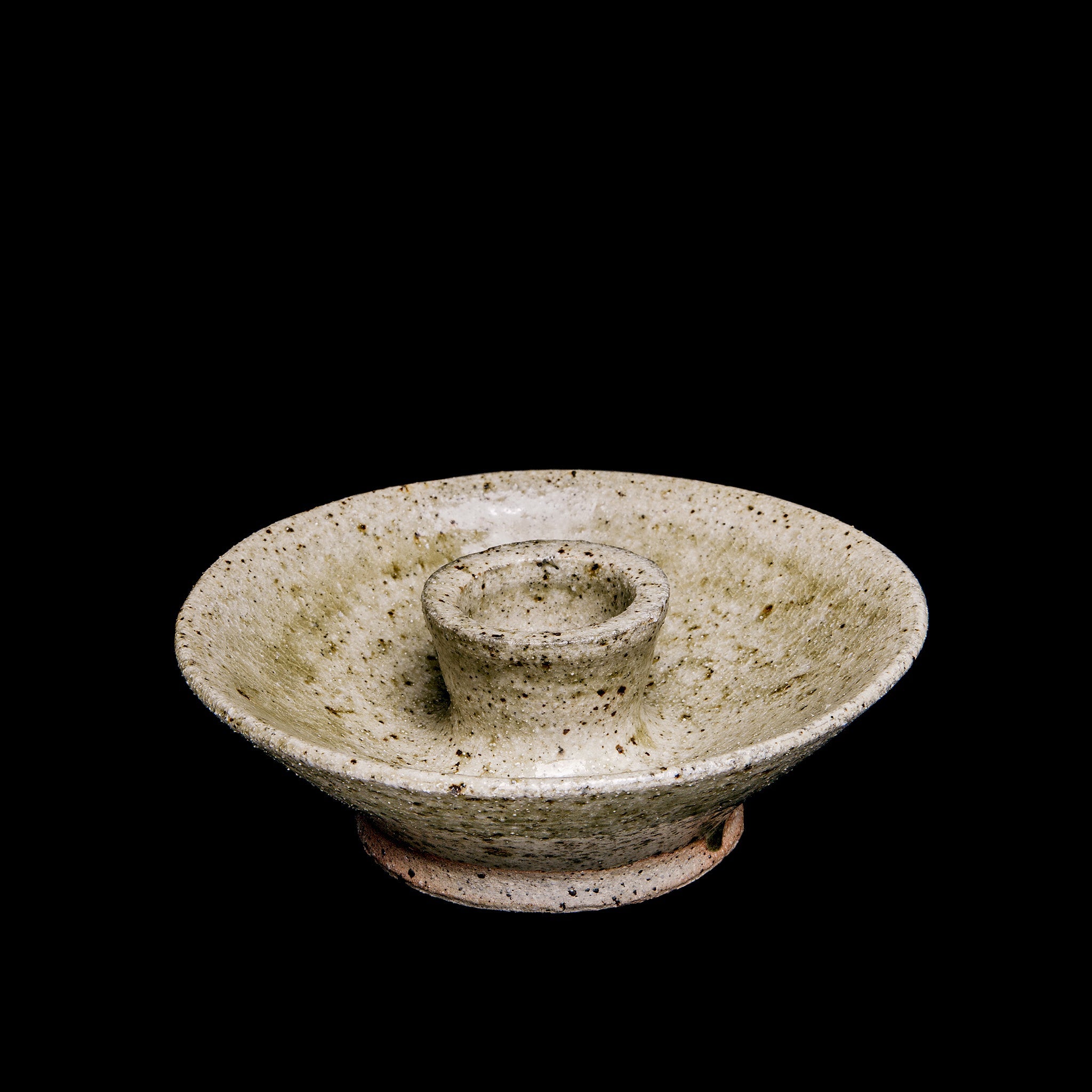 Wheel Thrown Candlestick No.48/22 - huba.studio